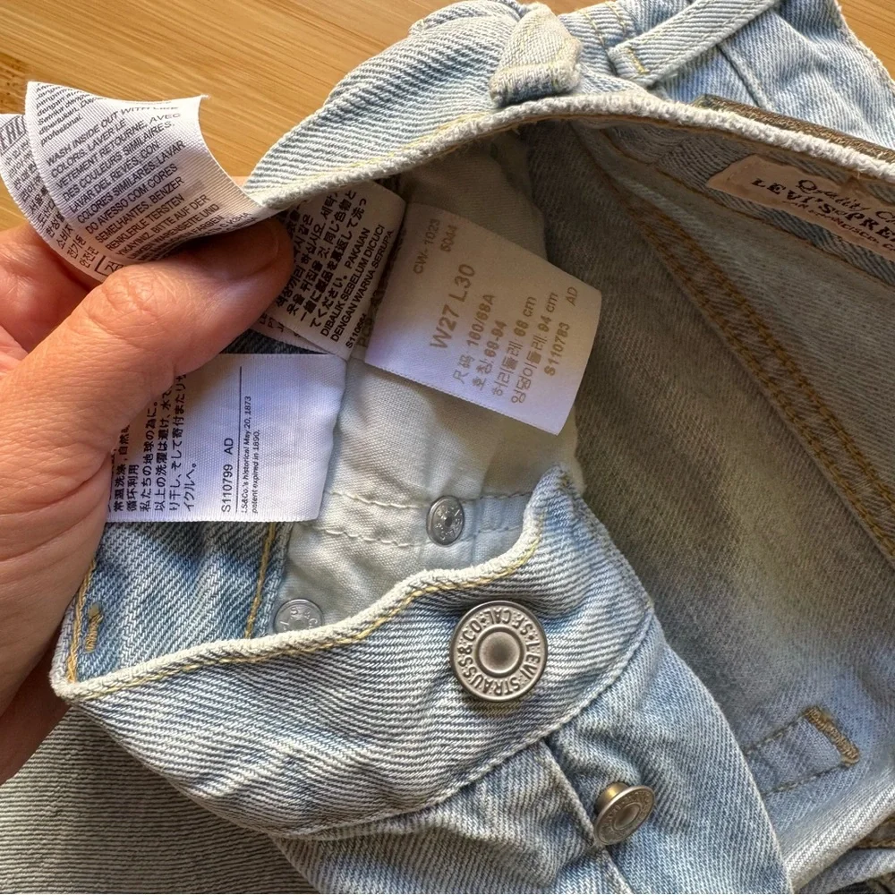 LEVI’S (NWOT) Premium 501 90s 90’s Jeans - Picture 10 of 10